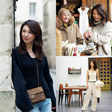 感性を刺激してくれる街・パリで出会った「雨宮塔子さんのおしゃれの発見」