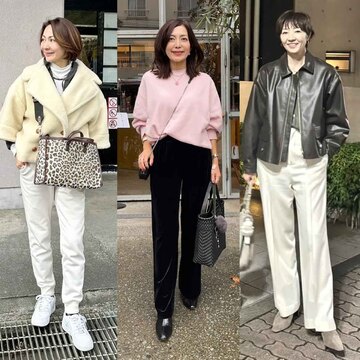 穿き心地抜群で大満足！おしゃれ好きな50代愛用の秋冬ユニクロパンツコーデ6選