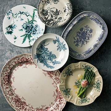 「柄皿」と「ひらひら皿」で、おもてなし料理がドラマチックに、華やかに！