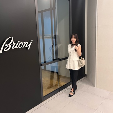 白✖️黒　大人のモノトーンジレコーデ