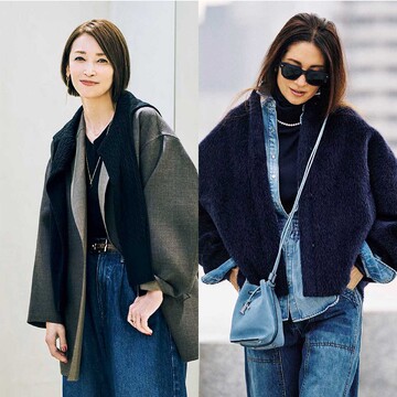 【素敵な大人の「ジャケットコート」9選】ゆとりがあるから重ね着できて冬までOK！