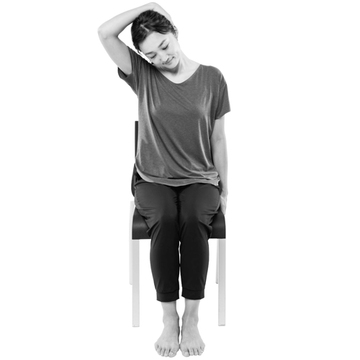 【1日5分 首コリ改善ストレッチ②】基本の「首の後ろ側」ストレッチで肩コリ＆首のこばわりをほぐす