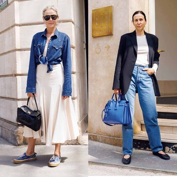 デニムスタイルは、エレガントに着こなして【パリのおしゃれSNAP】