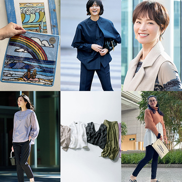 50代こそ似合う！春の装いを軽やかに見せてくれる「ネイビー」コーデ集【人気記事週間ランキングTOP10】