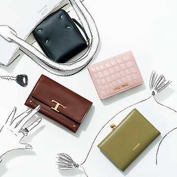 【収納力とサイズ感が秀逸なミディアム財布②】機能と個性で選ぶ4アイテム