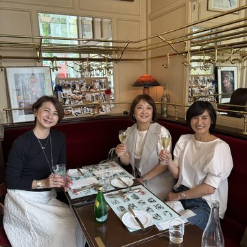 表参道の人気老舗カジュアルフレンチで華組ランチ会