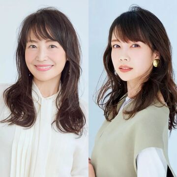 前髪でぐっと若返る！50代に似合う「夏のロングヘア」4選