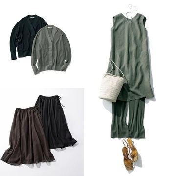 今すぐ着られて秋まで活躍！夏後半戦もおしゃれに乗り切る「秋色夏素材」アイテム15選