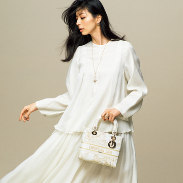 【2023年新作バッグ・ディオール】女性らしいテキスタイルが上品なクラス感を演出