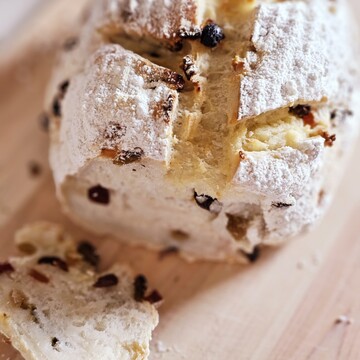 米粉カンパーニュが焼けました