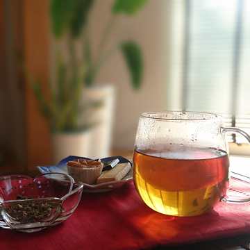 朝のハーブティーはオーダーメイド