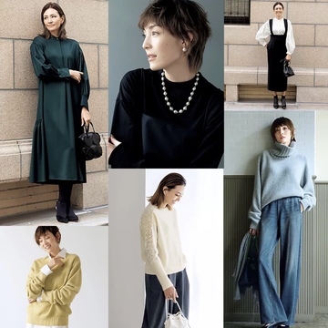 【50代 ファッション】最新”大人の華やぎ”冬のファッションアイテム勢揃い【おすすめの服＆小物 人気売れ筋ランキングTOP10】