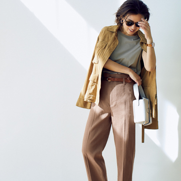 大人体型にぴったりなスタンダードパンツで脚長効果を【スタイリスト大草直子の「おしゃれ塾」】