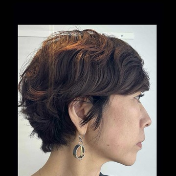 大人パーマヘア@Twiggy