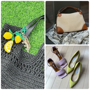 夏小物でコーデを更新♪