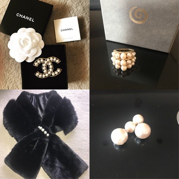 パール小物に夢中♡