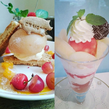 今が旬♡桃スイーツを求めて