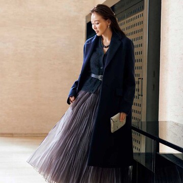 主役級のオーラを奏でる「オーガンジーのシアースカート」