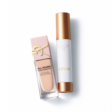 透明感重視！健康的で自然なツヤ肌つくる「エトヴォス」のイエロー下地＆「イヴ・サンローラン」のファンデーション