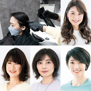 前髪の薄毛悩みを解決！ふんわり感をキープできる前髪の作り方【50代髪型人気ランキングTOP10】