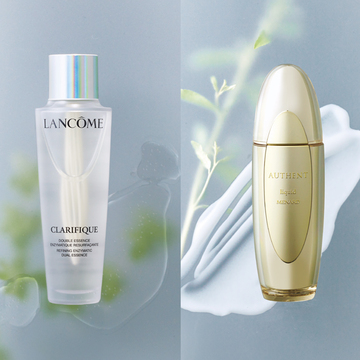 豊かな潤いを与えて保湿が持続するメナードとランコムのテクスチャー・ハイエンド化粧水2選