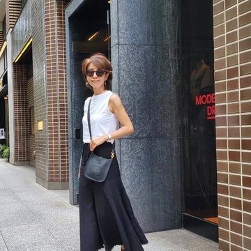 MADISONBLUEノースリTシャツ 4コーデ