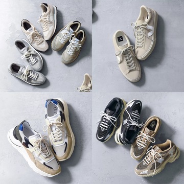 大人には、絶妙な色使いがふさわしい! ニュアンスカラーの最旬スニーカーまとめ