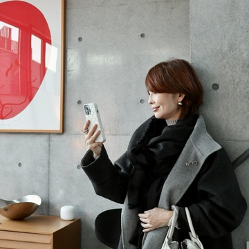 ヘビロテ中♡グレーのグラデーション