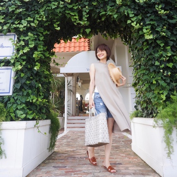 お気に入りのカットソーワンピース