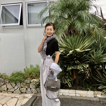 ワントーンコーデを楽しんで♪