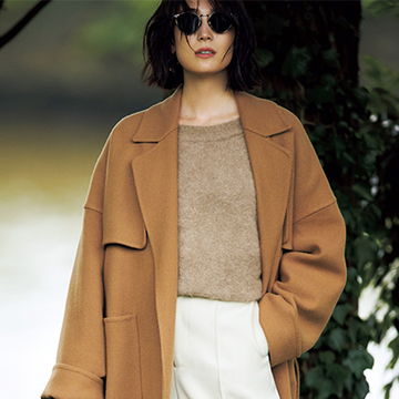 【アラフィーの優秀コート①】＜カオス＞最高な素材で独特なオーラを放つ“トレンチ風ウールコート”