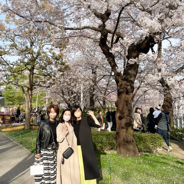 お花見&お誕生日のお祝い☆華組ランチ