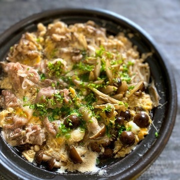 お鍋1つでできる！ お腹すっきり＆疲労回復「ごぼう、きのこ、豚の柳川風レシピ」