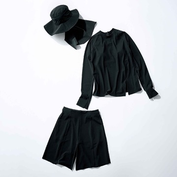 水際のおしゃれ、もう迷わない！Speedoのセットアップ水着&UVケアハット