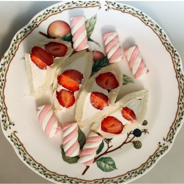 いちごサンド♡手作りカフェ