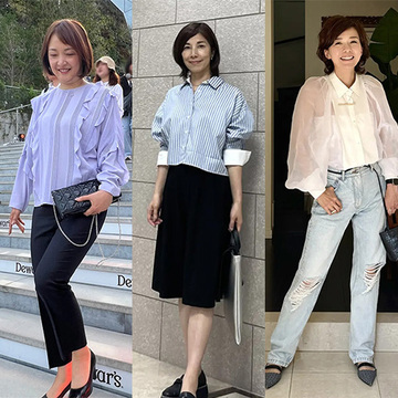 50代の初夏のおしゃれを盛り上げる「シャツ・ブラウス」コーデ3選