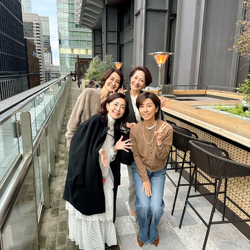 エクラ２•3月号「マイベストスタイル」華組撮影会とその時の約束ランチin七里ヶ浜