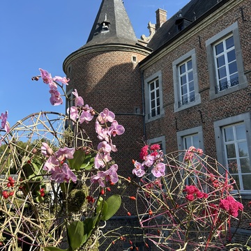 初めてのベルギー旅、Alden Biesen castle（アルデン・ビー ゼン城） Feerie Florale Flower Showを訪ねて