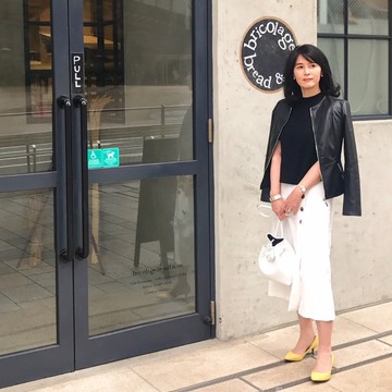 プチプラコーデで桜モーニング