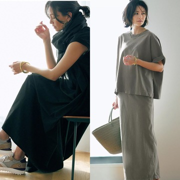 アラフィーにふさわしい"大人かわいい"はここにある! スタイリスト徳原文子さんが別注&セレクト「春の最愛スカート&ワンピース」まとめ