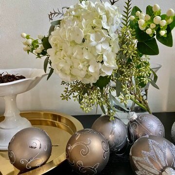 クリスマスにサンタマリアノヴェッラのポプリを飾りました