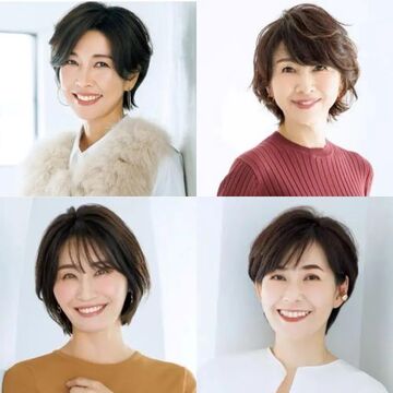 50代、冬のショートは上品で華やかな「こなれショート」