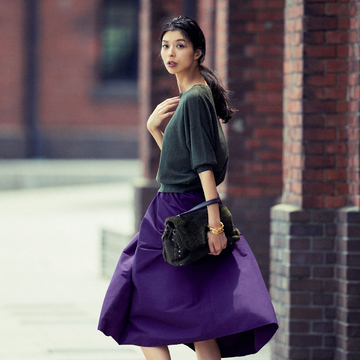 気分はこっくり濃密トーンで！辛口カーキの配色レッスン　五選