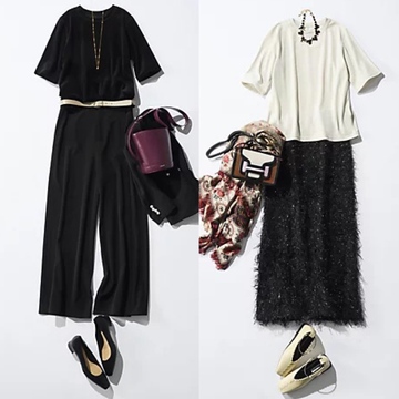 【50代の秋コーデ】1着で上品見え！この秋マストバイな「ベロアトップス」コーデ術