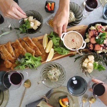 友人宅でホームパーティー☆