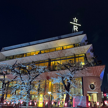 目黒川のお花見へ
