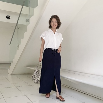 ZARAで見つけた涼やかブラウス