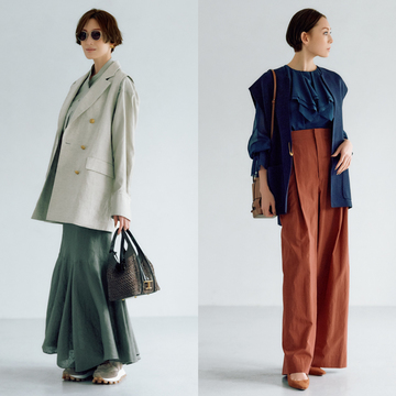 【今買うべき、ショート丈のジレコーデ4選】頼れる「フェミニン増し」＆「切れ味増し」のジレスタイル