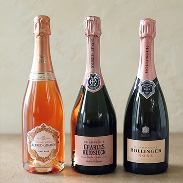 すっきり飲みやすいコクとキレ！スタイリッシュなシャンパーニュ3本