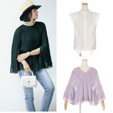 暑い夏に最適！50代を素敵に見せる夏のブラウス＆シャツ一覧